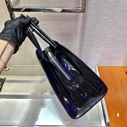 Forubags Prada Brushed Leather Handbag Black - 1BA328 – 31x14.5×23 cm - 3