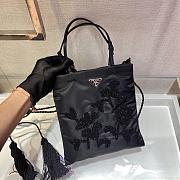 Forubags Prada Embroidered Nylon Handbag -1BA252 – 20x18 cm - 4