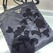 Forubags Prada Embroidered Nylon Handbag -1BA252 – 20x18 cm - 6
