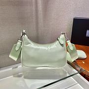 Forubags Prada Re-Edition 2005 Nylon Shoulder Bag Cornflower Mint - 1BH204 – 22x12×6 cm - 5