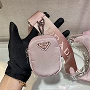 Forubags Prada Re-Edition 2005 Nylon Shoulder Bag Cornflower Pink - 1BH204 – 22x12×6 cm - 4