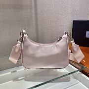 Forubags Prada Re-Edition 2005 Nylon Shoulder Bag Cornflower Pink - 1BH204 – 22x12×6 cm - 3