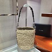 Forubags Prada Woven Bucket Bag - 1BC128 – 23x25×17 cm - 2