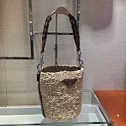 Forubags Prada Woven Bucket Bag - 1BC128 – 23x25×17 cm - 4