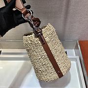 Forubags Prada Woven Bucket Bag - 1BC128 – 23x25×17 cm - 6