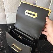 Forubags Prada Cahier Leather Dark Grey/ Black - 1BD045 – 20x14×8.5 cm - 4