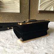 Forubags Prada Cahier Velvet Leather Black - 1BD045 – 20x14×8.5 cm - 3