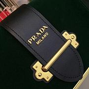 Forubags Prada Cahier Velvet Leather Green - 1BD045 – 20x14×8.5 cm - 5