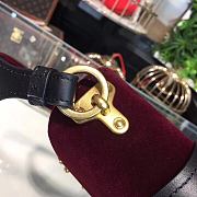 Forubags Prada Cahier Velvet Leather Bordeaux - 1BD045 – 20x14×8.5 cm - 2