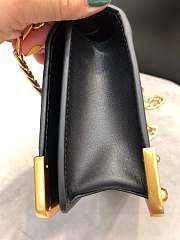 Forubags Prada Cahier Leather Mini Black - 1BH018 – 18x11.5×4 cm - 4