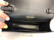 Forubags Prada Cahier Leather Mini Black - 1BH018 – 18x11.5×4 cm - 5