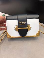 Forubags Prada Cahier Leather Mini White - 1BH018 – 18x11.5×4 cm - 1