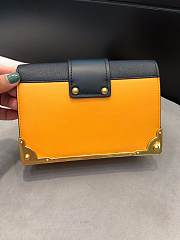 Forubags Prada Cahier Leather Mini Yellow - 1BH018 – 18x11.5×4 cm - 5