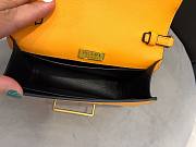 Forubags Prada Cahier Leather Mini Yellow - 1BH018 – 18x11.5×4 cm - 6