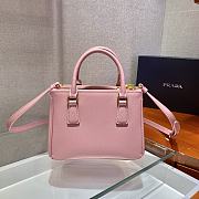 Forubags Prada Galleria Saffiano Leather Micro-Bag Petal Pink - 1BA906 – 20x15×9.5 cm - 3