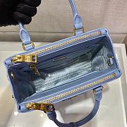 Forubags Prada Galleria Saffiano Leather Micro-Bag Astral Blue - 1BA906 – 20x15×9.5 cm - 4