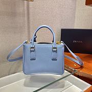 Forubags Prada Galleria Saffiano Leather Micro-Bag Astral Blue - 1BA906 – 20x15×9.5 cm - 5