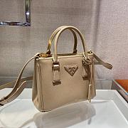 Forubags Prada Galleria Saffiano Leather Micro-Bag Cameo Beige- 1BA906 – 20x15×9.5 cm - 5