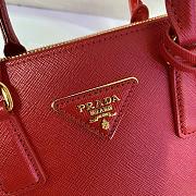Forubags Prada Galleria Saffiano Leather Micro-Bag Ferry Red - 1BA906 – 20x15×9.5 cm - 3