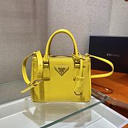 Forubags Prada Galleria Saffiano Leather Micro-Bag Sunny Yellow - 1BA906 – 20x15×9.5 cm - 1