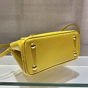 Forubags Prada Galleria Saffiano Leather Micro-Bag Sunny Yellow - 1BA906 – 20x15×9.5 cm - 6