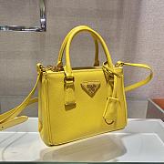 Forubags Prada Galleria Saffiano Leather Micro-Bag Sunny Yellow - 1BA906 – 20x15×9.5 cm - 2