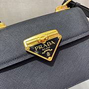 Forubags Prada Saffiano Leather Prada Symbole Bag Black- 1BD270 – 20x14x7 cm - 5