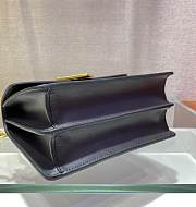 Forubags Prada Saffiano Leather Prada Symbole Bag Black- 1BD270 – 20x14x7 cm - 6