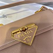 Forubags Prada Saffiano Leather Prada Symbole Bag Cameo Beige- 1BD270 – 20x14x7 cm - 2