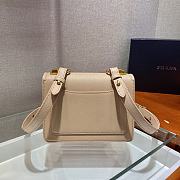 Forubags Prada Saffiano Leather Prada Symbole Bag Cameo Beige- 1BD270 – 20x14x7 cm - 6