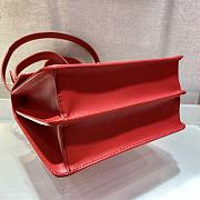 Forubags Prada Saffiano Leather Prada Symbole Bag Ferry Red - 1BD270 – 20x14x7 cm - 2