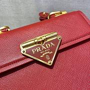 Forubags Prada Saffiano Leather Prada Symbole Bag Ferry Red - 1BD270 – 20x14x7 cm - 4