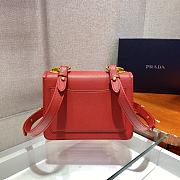Forubags Prada Saffiano Leather Prada Symbole Bag Ferry Red - 1BD270 – 20x14x7 cm - 5