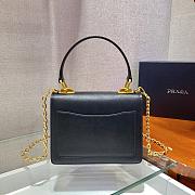 Forubags Prada Saffiano Leather Prada Symbole HandBag Black - 1BD021 – 20x17x8.5 cm - 5