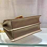 Forubags Prada Saffiano Leather Prada Symbole HandBag Cameo Beige - 1BD021 – 20x17x8.5 cm - 3