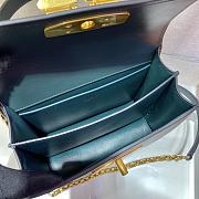 Forubags Prada Saffiano Leather Prada Symbole HandBag Dark Green - 1BD021 – 20x17x8.5 cm - 2