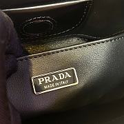 Forubags Prada Cleo Brushed Leather Shoulder Bag Black - 1BC156 – 30x18.5x4 cm - 4