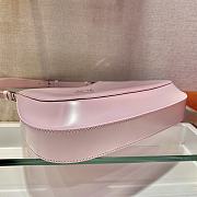 Forubags Prada Cleo Brushed Leather Shoulder Bag Pink - 1BC156 – 30x18.5x4 cm - 4