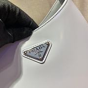 Forubags Prada Cleo Brushed Leather Shoulder Bag Cornflower Blue - 1BC156 – 30x18.5x4 cm - 5