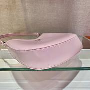 Forubags Prada Cleo Brushed Leather Shoulder Bag Pink - 1BC499 – 26.5x15x4 cm - 2