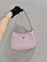 Forubags Prada Cleo Brushed Leather Shoulder Bag Pink - 1BC499 – 26.5x15x4 cm - 5