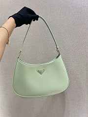 Forubags Prada Cleo Brushed Leather Shoulder Bag Mint - 1BC499 – 26.5x15x4 cm - 4