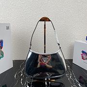 Forubags Prada Cleo Brushed Leather Shoulder Bag Sliver - 1BC499 – 27x21x5 cm - 1
