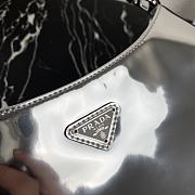 Forubags Prada Cleo Brushed Leather Shoulder Bag Sliver - 1BC499 – 27x21x5 cm - 2