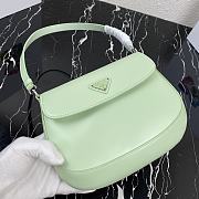 Forubags Prada Cleo Brushed Leather Shoulder Bag With Flap Mint - 1BD311 – 23x18x2.5 cm - 3