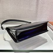 Forubags Prada Brushed Leather Mini-Bag Black - 1BC155 – 20x12x5.5 cm - 2