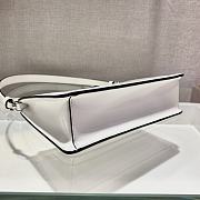 Forubags Prada Brushed Leather Mini-Bag White - 1BC155 – 20x12x5.5 cm - 3