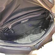 Forubags Prada Signaux Nylon And Leather Hobo Bag Black - 1BC160 – 34x27x15 cm - 6