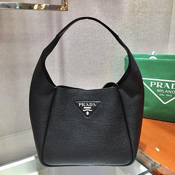 Forubags Prada Leather Bucket Black - 1BC127 – 23x21x13 cm