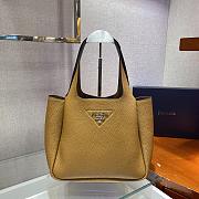 Forubags Prada Leather Bucket Brown - 1BC127 – 23x21x13 cm - 1